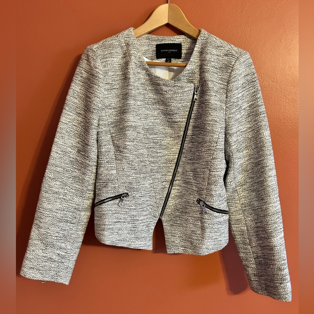 Banana Republic Moto Jacket Size 12P